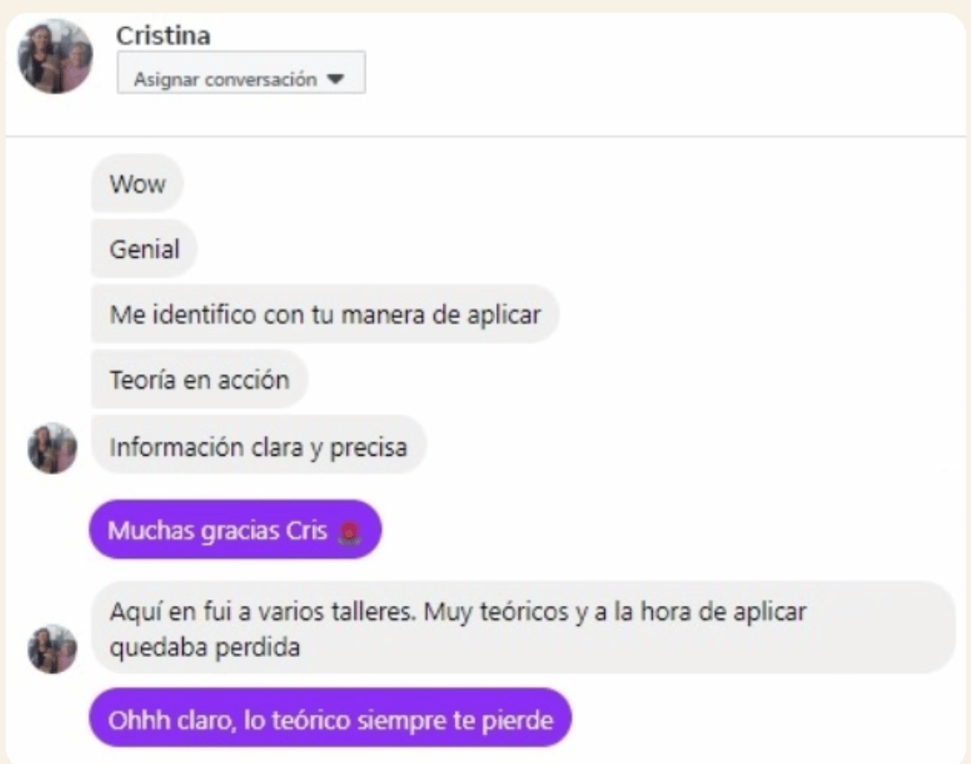 Testimaonio de curso Testimaonio de curso